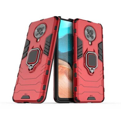Funda Ring Armor Policarbonato Tpu Para Xiaomi Redmi 9c