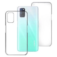 Funda 360 Grados para Oppo A52 / A72 / A92 Carcasa Doble Cara Completa Transparente Delantera y Trasera