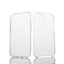 Funda 360 Grados para IPhone 12 Mini Carcasa Doble Cara Completa Transparente Delantera y Trasera