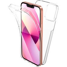 Funda 360 Grados para IPhone 15 Plus Carcasa Doble Cara Completa Transparente Delantera y Trasera