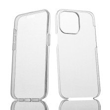 Funda 360 Grados para IPhone 15 Pro Max Carcasa Doble Cara Completa Transparente Delantera y Trasera