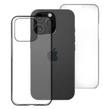 Funda 360 Grados para IPhone 16 Pro Max Carcasa Doble Cara Completa Transparente Delantera y Trasera