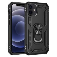 Funda Magnética con Anilla para Apple iPhone 12 / iPhone 12 Pro - Carcasa de Grado Militar