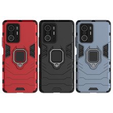 Funda para Xiaomi Mi 11T/Mi 11T Pro Carcasa Magnética con Anillo Imán Antigolpes Resistente Rígida Dura