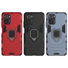 Funda para Xiaomi Redmi Note 10 4G/Redmi Note 10s Carcasa Magnética con Anillo Imán Antigolpes Resistente Rígida Dura