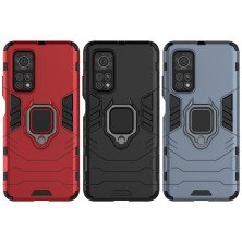 Funda para Xiaomi Mi 10T Carcasa Magnética con Anillo Imán Antigolpes Resistente Rígida Dura