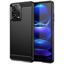 Funda para Xiaomi Redmi Note 12 Pro 5G / Poco X5 Pro Carcasa Silicona Fibra de Carbono Elástica Antigolpes